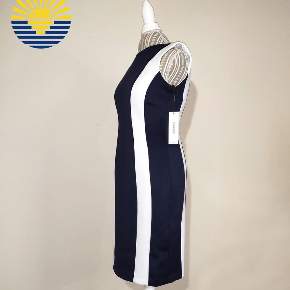 COPY - CALVIN KLEIN ~ Navy Blue & White, Scuba Dr…